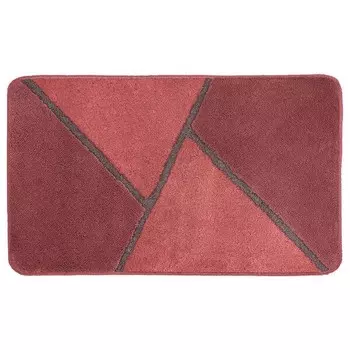 Коврик для ванной Kleine Wolke Hailey II, 70x2x120 см цвет marsala