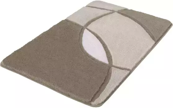 Коврик для ванной Kleine Wolke "Kent" прямоугольный (70х120 см), бежевый