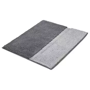 Коврик для ванной Kleine Wolke Life, 55x0,1x65 см, антрацитовый
