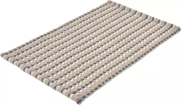 Коврик для ванной Kleine Wolke "Loop" прямоугольный (60х90 см), песочно-бежевый