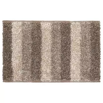 Коврик для ванной Kleine Wolke Lounge, 70x0,2x120 см, серо-коричневый