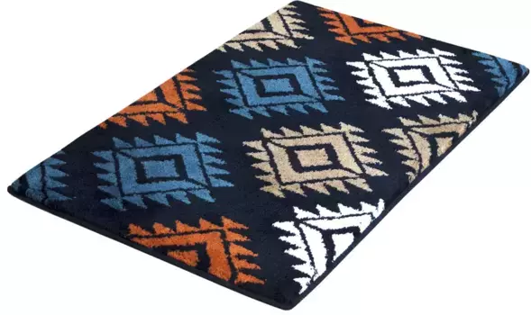 Коврик для ванной Kleine Wolke "Luana" с противоскользящим покрытием 60х90 см, цвет navy