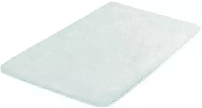 Коврик для ванной Kleine Wolke "Луг", высота 30 мм, с противоскользящим покрытием, подходит для пола с подогревом, коврик для ванной, однотонный Коврик для туалета с вырезом, цвет opal