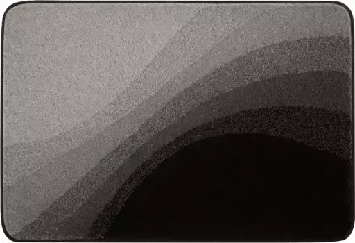 Коврик для ванной Kleine Wolke "Малин" с противоскользящим покрытием 70х120 см, цвет anthrazit