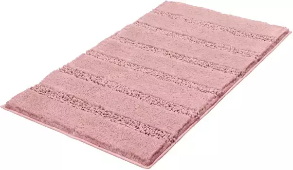Коврик для ванной Kleine Wolke Monrovia 80х140 см, цвет oldrose