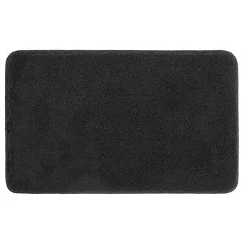 Коврик для ванной Kleine Wolke Relax, 70x0,3x120 см, черный