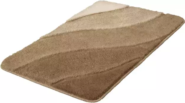 Коврик для ванной Kleine Wolke "Serenade" прямоугольный (80х140 см), серо-коричневый