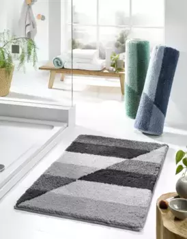 Коврик для ванной Kleine Wolke, серый