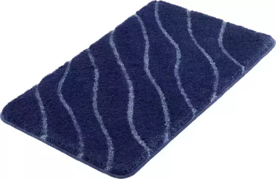 Коврик для ванной Kleine Wolke, синий