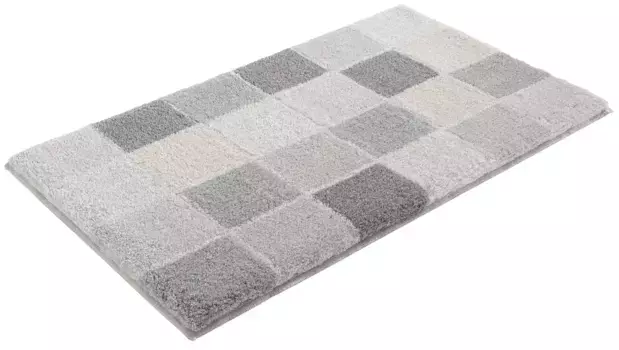 Коврик для ванной Kleine Wolke "Sky" полукруглый (50х80 см), цвет anthrazit