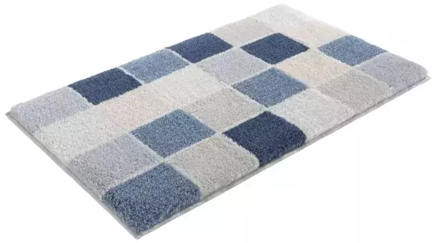 Коврик для ванной Kleine Wolke "Sky" полукруглый (50х80 см), цвет iceblue