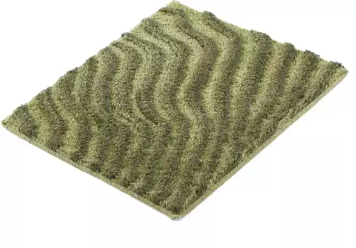 Коврик для ванной Kleine Wolke "Терраса" с противоскользящим покрытием 55х65 см, цвет dill