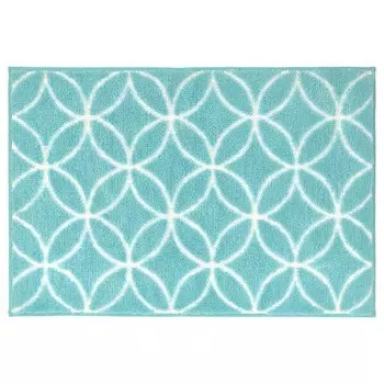 Коврик для ванной Kleine Wolke Twin, 90x1,5x60 см цвет salbeigrn