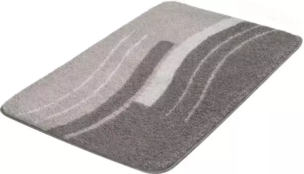Коврик для ванной Kleine Wolke "Виола" с противоскользящим покрытием 60х90 см, цвет anthrazit