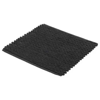 Коврик для ванной Kleine Wolke Willow, 60x0,1x60 см, антрацитовый