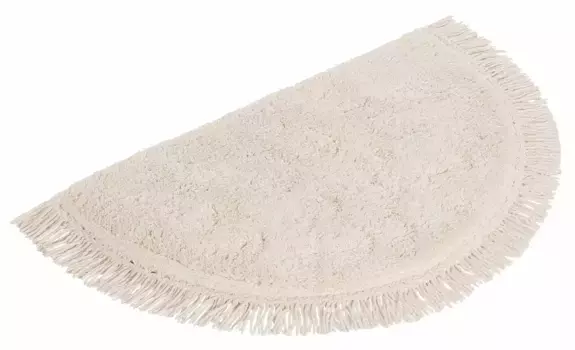 Коврик для ванной комнаты "Finca" Home affaire полукруглый (50х70 см), цвет natur