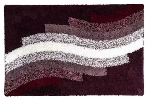 Коврик для ванной комнаты Ridder Streak 60х90 см фиолетовый 7107313