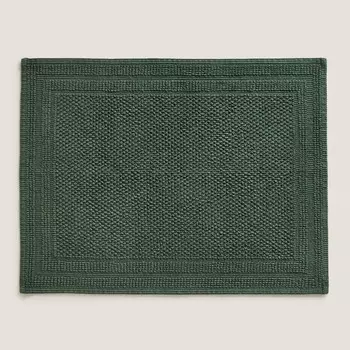 Коврик для ванной комнаты Zara Home Cotton, зеленый