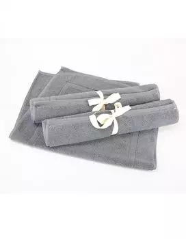 Коврик для ванной Коврик для ванной, изготовлен из турецкого хлопка - Цвет: антрацитовый серый - Размер: 50 x 80 см A & R