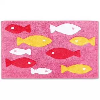 Коврик для ванной, коврик для ванной размером 60х120см, цвет: розовый Pro Home