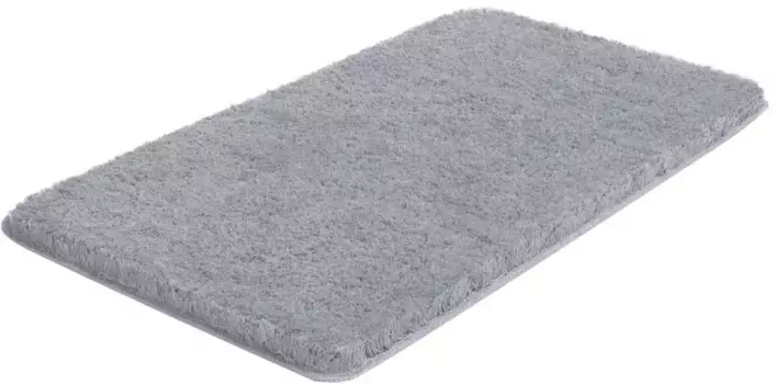 Коврик для ванной Leonique "Порто, очень тонкий ворс", высота 30 мм, с противоскользящим покрытием прямоугольный (90х160 см), серый