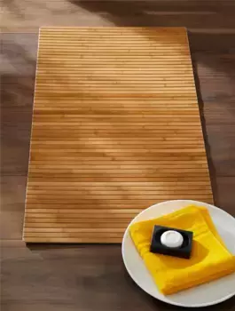 Коврик для ванной Little Cloud Kleine Wolke прямоугольный (60х115 см), цвет natur