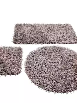 Коврик для ванной Little Cloud Kleine Wolke прямоугольный ( 75 см), цвет silberfarben