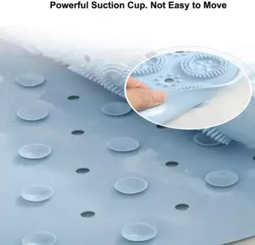 Коврик для ванной LITZEE, серый