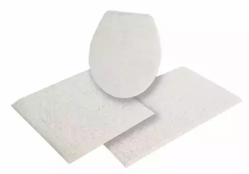 Коврик для ванной "Maren" для дома Home affaire 3 шт. Подвесной туалетный гарнитур, цвет creme