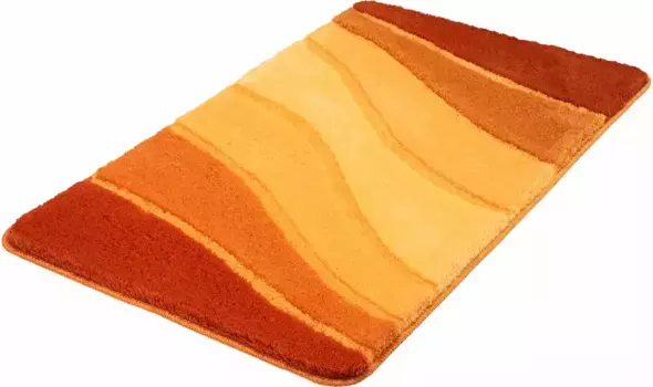 Коврик для ванной MEUSCH "Океан" прямоугольный (70х120 см), цвет safran