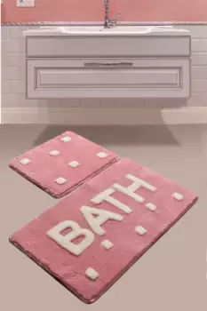 Коврик для ванной Mijolnir, розовый