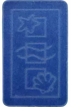 Коврик для ванной Mijolnir, синий