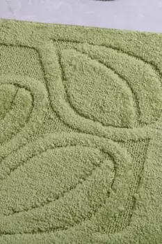 Коврик для ванной Mijolnir, зеленый