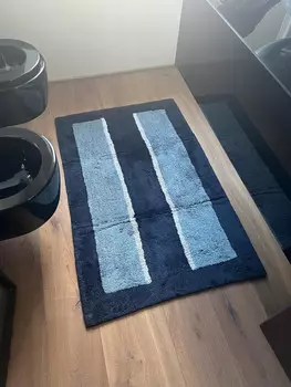 Коврик для ванной Mirabello Carrara London Blue Sponge