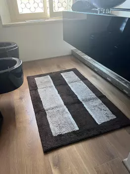 Коврик для ванной Mirabello Carrara London Brown Sponge