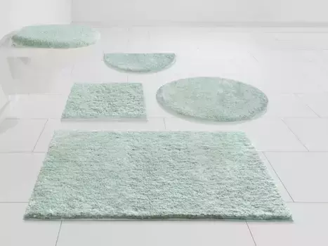 Коврик для ванной "мой дом" Jos " My home круглый ( 75 см), зеленый