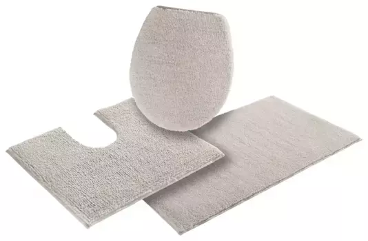 Коврик для ванной "мой дом" Vanessa " My home 3 шт. Подвесной туалетный гарнитур, бежевый