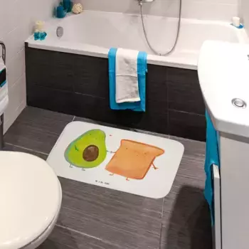 Коврик для ванной Mr. & Mrs. Panda, белый