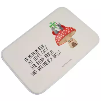 Коврик для ванной Mr. & Mrs. Panda, белый