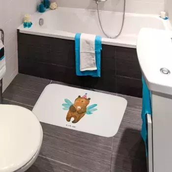 Коврик для ванной Mr. & Mrs. Panda, белый