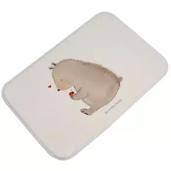 Коврик для ванной Mr. & Mrs. Panda, белый