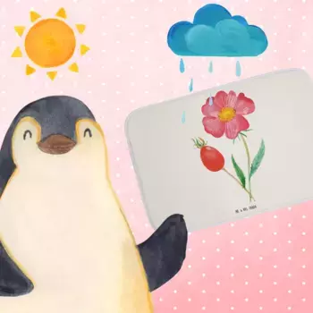 Коврик для ванной Mr. & Mrs. Panda, белый