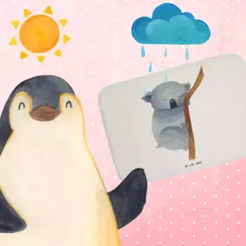 Коврик для ванной Mr. & Mrs. Panda, белый