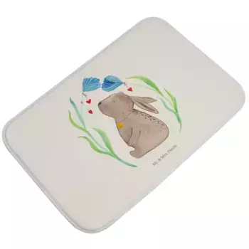 Коврик для ванной Mr. & Mrs. Panda, белый