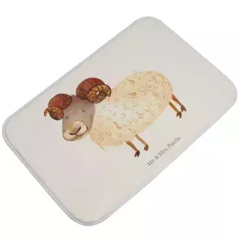 Коврик для ванной Mr. & Mrs. Panda, белый