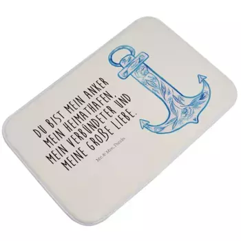 Коврик для ванной Mr. & Mrs. Panda, белый