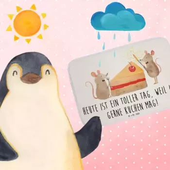 Коврик для ванной Mr. & Mrs. Panda, белый