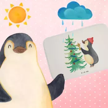 Коврик для ванной Mr. & Mrs. Panda, белый