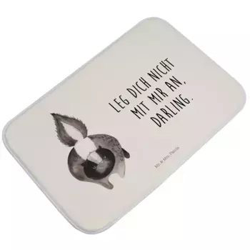 Коврик для ванной Mr. & Mrs. Panda, белый