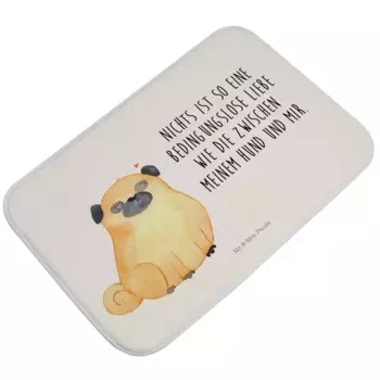 Коврик для ванной Mr. & Mrs. Panda, белый